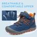 Buy Mishansha Non-Slip Lightweight Children's Hiking Shoes | Trekking Boots for Boys & Girls | Sizes 24-38 EU - Blue - Buy Online on SooperMarket.com