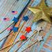 36 Pieces Glitter Star 4th of July cupcake toppers Glitter Gold Star Cakes Toppers for Independence Day 4th of July Party Supplies Favors(Blue Red White) - Buy Online on SooperMarket.com