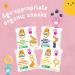 Baby Bellies Organic Round-a-bouts Sweetcorn Snack Pack - 6 Individual Packs, 0.42 oz Each - Buy Online on SooperMarket.com