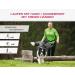 LASALINE Belly Belt for Dog Leash - Perfect for Canicross Dogtrekking & Ski-J ring | Ideal Dog Sports Gear in Black - Buy Online on SooperMarket.com