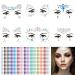 Face Gems  6 Sets Face Jewels Self-Adhesive Rhinestones Stickers And 1 Set 15 Colors 900pcs Face Gems For Makeup Mermaid Fairy Music Rave Festival Accessories For Women Men Or Kids
