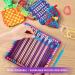 DAI Weaving Loom Kit for Kids and Adults - Potholder Loops Toys - Beginners Knitting Set with Metal Crochet Hooks - Ages 6-12 - Buy Online on SooperMarket.com