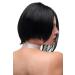 Shop WIG ME UP Women's Short Bob Wig - Boldly Parted Asymmetrical Black GF-W2202-1 | International Shipping Available - Buy Online on SooperMarket.com