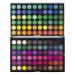 LaRoc Makeup Eyeshadow Palette/Makeup Palette Set of 120 Colours in Neutral Bold and Bright Eyeshadow Palettes Summer Tones Make Up Palette High Impact Professional Pigmented Make-up Palettes