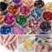 24 Color Metallic Gold Foil Flakes for Resin, Nails, Painting & Crafts - Buy Online on SooperMarket.com