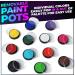 Blue Squid PRO Professional Face Paint Kit - 12x10g Classic Color Palette for Adults & Kids - Safe & Superior SFX Body Painting Supplies for Sensitive Skin - Halloween Ready - Buy Online on SooperMarket.com