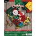 Bucilla Santa's Sleigh Stocking Kit  Multicolor