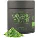 Organic Matcha Green Tea Powder - Ceremonial Grade - 50g (50 servings) Gift Tin - Certified Organic by The Soil Association - 100% Pure Stone Ground Tea Leaves - Vegan 50 g (Pack of 1)