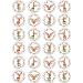 Reindeer Christmas style 24 pre-cut edible party decorations Wafer Paper Cupcake Topper Cake - Buy Online on SooperMarket.com