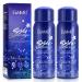 Glitter Spray - Temporary Shiny Glitter Spray for Body Hair Face and Clothing Waterproof Hairspray Shimmer Silver Powder for Prom Festival Rave Stage Makeup Gifts for Women 60ML(2 Pack) A-2 Packs