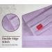 Luxurious Turkish Hand Towels Set | Soft & Absorbent | 100% Cotton | Quick Dry | Lavender - Set of 4 - Buy Online on SooperMarket.com