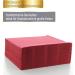 Premium Bordeaux Red Guest Napkins for Weddings & Celebrations | Prime Guest Airlaid - 50 Pack 40x40 cm Fabric-Like Quality - Buy Online on SooperMarket.com