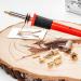 Wood and Leather Pyrography Pen - Ideal for Beginners to Advanced Users (Pen Only) - Buy Online on SooperMarket.com