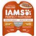 IAMS Perfect PORTIONS Healthy Adult Wet Cat Food Cuts in Gravy - Chicken Flavour 75g Tray Orange & Perfect PORTIONS Healthy Adult Grain Free* Wet Cat Food Pate 2.6 oz. Easy Peel Twin-Pack Trays Cat Food + Cat Food 2.6 oz - Buy Online on SooperMarket.com