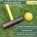SpexDarxs 32 Six Player Croquet Set with Premium Wooden Mallets & Carry Bag - Fun Outdoor Lawn Game for Kids & Adults - Buy Online on SooperMarket.com