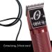 Oster Classic 76 Hair Clippers for Barbers | Burgundy Corded Clipper with Detachable Blade - Buy Online on SooperMarket.com