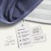 Jumbo Bath Sheets Towels 35x70 - 2-Pack, 100% Cotton, Extra Large Absorbent Towel Set - Gray & White - Buy Online on SooperMarket.com