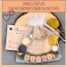 Personalized Baby Gift - Storchenkind | Custom Name | Girls/Boys | Gift Packaging | Laser Engraved Wooden Letters & Food-Safe Silicone | Various Colors - Buy Online on SooperMarket.com