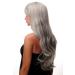 Buy WIG ME UP Grey Silver Black Long Straight Wig 70cm | Sexy Long-Haired Hairstyle | International Shipping Available - Buy Online on SooperMarket.com