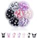 77 PCS Nail Charms  TemBelle Kawaii Nail Charms Slime Charms 3D Nail Art Charms Flatback Resin Charms  for Nail Art Decorations Supplies
