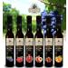 Ellora Farms Pomegranate Infused Aged Balsamic Vinegar 8.45oz - All Natural, No-Additives, Italian Glass Bottle - Buy Online on SooperMarket.com