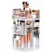 DreamGenius Makeup Organizer, 360 Degree Rotating Cosmetic Storage Organizer, 7-Layer Adjustable Makeup Display Case, Fits Jewelry Makeup Brushes and Lipsticks, Clear Acrylic