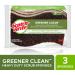 Scotch-Brite Greener Clean scrub sponge Heavy Duty 3 Pack garage/Outdoor/Kitchen Scrubber 3 count - Buy Online on SooperMarket.com