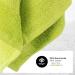 8-Piece Apple Green Towel Set - Soft & Absorbent - 50x100 cm - Perfect for International Shipping - Buy Online on SooperMarket.com