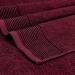 Belizzi Home 100% Cotton Ultra Soft 6-Piece Towel Set - Burgundy | Bath, Hand & Washcloth Towels | Compact, Lightweight & Highly Absorbent - Buy Online on SooperMarket.com