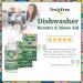 Truly Free Natural Dishwasher Booster & Rinse Aid | Non-Toxic Formula for Tough Stains & Water Spots | Reusable Bottle & Refill Starter Kit - Buy Online on SooperMarket.com