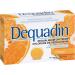 Dequadin Medicated Throat Lozenges - Orange | Provides Antibacterial & Antifungal Relief From Soar Throat & Mouth Sores | 16 Count - Buy Online on SooperMarket.com