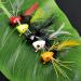 12pcs Colorful Fly Fishing Poppers for Bass, Trout, Salmon - Freshwater Topwater Lures with Hooks - White Assortment - Buy Online on SooperMarket.com