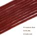 Noblife 10pcs 50cm Burgundy Dreadlock Extensions - Synthetic Crocheted Faux Locs for Men & Women - Jamaica Punk Hairstyle Accessories - Buy Online on SooperMarket.com