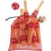 Hey!Play! Coca-Cola Lawn Bowling Game/Skittle Ball Set - Indoor and Outdoor Fun for All Ages - 10 Wooden Pins, 2 Balls, and Mesh Bag - 8-Inch - Buy Online on SooperMarket.com