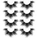 Fluffy 20MM Mink Lashes Pack - 6D Dramatic Volume, Reusable & Soft, Handmade False Eyelashes - Buy Online on SooperMarket.com