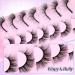 PHKERATA 15MM Wispy Cat Eye False Eyelashes Kit - 7 Pairs + 5ML Glue for Natural, Fluffy Look - Buy Online on SooperMarket.com