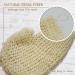 Natural Sisal Bath Spa Shower Scrubber Mitt - Exfoliate, Soften, and Renew Skin - Eco-Friendly - 1 Pack - Buy Online on SooperMarket.com