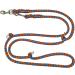 Adjustable Dog Exercise Line for Large Dogs up to 80kg - Durable 2.40m 2.80m 3.50m 5m Options | Stable & Versatile - Hawaii Brown Curry Turkey Design - Buy Online on SooperMarket.com