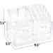 Clear Cosmetic Storage Organizer - 4-Drawer | 16 Compartments | Organize Cosmetics, Jewelry, and Hair Accessories with Ease - Elegant Design for Vanity, Bathroom, or Dresser - Buy Online on SooperMarket.com