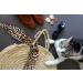 Satin and Chiffon Detachable Hair Scarf Scrunchies 10 Pcs - Ribbon Bowknot Ponytail Accessories for Women and Girls - Floral and Leopard Print - Buy Online on SooperMarket.com