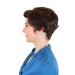 100% Human Hair Short Wave Wig - Dark Brown-Red Mix | DB205HH-2T33 - Shop Internationally - Buy Online on SooperMarket.com