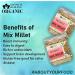 Blessfull Healing Organice Mix Millet 2 lb (907 Gram) - Buy Online on SooperMarket.com