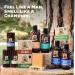 Dr. Squatch Fireside Bourbon Men's Cologne - Cedarwood, Clove & Patchouli Fragrance - Natural & Sustainable - Buy Online on SooperMarket.com