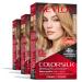 Permanent Hair Color by Revlon Permanent Hair Dye Colorsilk with 100% Gray Coverage Ammonia-Free Keratin and Amino Acids 071 Golden Blonde (Pack of 3)