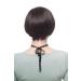 Buy Sexy Dark Brown Asymmetrical Bob Wig for Women | Short Hair Wig - 1248-4 | International Shipping - Buy Online on SooperMarket.com