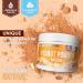ALLNUTRITION Sugar Free Peanut Powder - Low Fat Peanut Butter - No Sugar Peanut Cream with 50% Protein - Low Calorie Sweets - No Palm Oil - Vegan and Keto Friendly - 200g Natural - Buy Online on SooperMarket.com