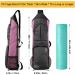 WARRIOR2 Yoga Mat Holder Carrier Backpack | Fits 1/2 Inch Thick Mat | Large Pockets & Water Bottle Holders | Purple Yoga Mat Bag for Men Women | Gym, Sport, Travel - Buy Online on SooperMarket.com