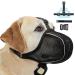 Muzzle for large dogs breathable dogs muzzle pet mask dog muzzle with reflective & adjustable strap dog mucky basket to prevent eating biting chewing XL network
