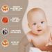 Mother's Choice 100% Cotton Baby Towel with Hood - Ultra Soft & Absorbent (75x75cm) - Large Bath Towel for Newborns & Infants - 3D Fox Hooded Design - Orange Fox - Buy Online on SooperMarket.com