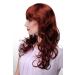 Buy WIG ME UP - Ladies Wavy Curly Bangs Wig in Copper Red | 55cm | High-Quality Fashion Wig for International Shipping - Buy Online on SooperMarket.com
